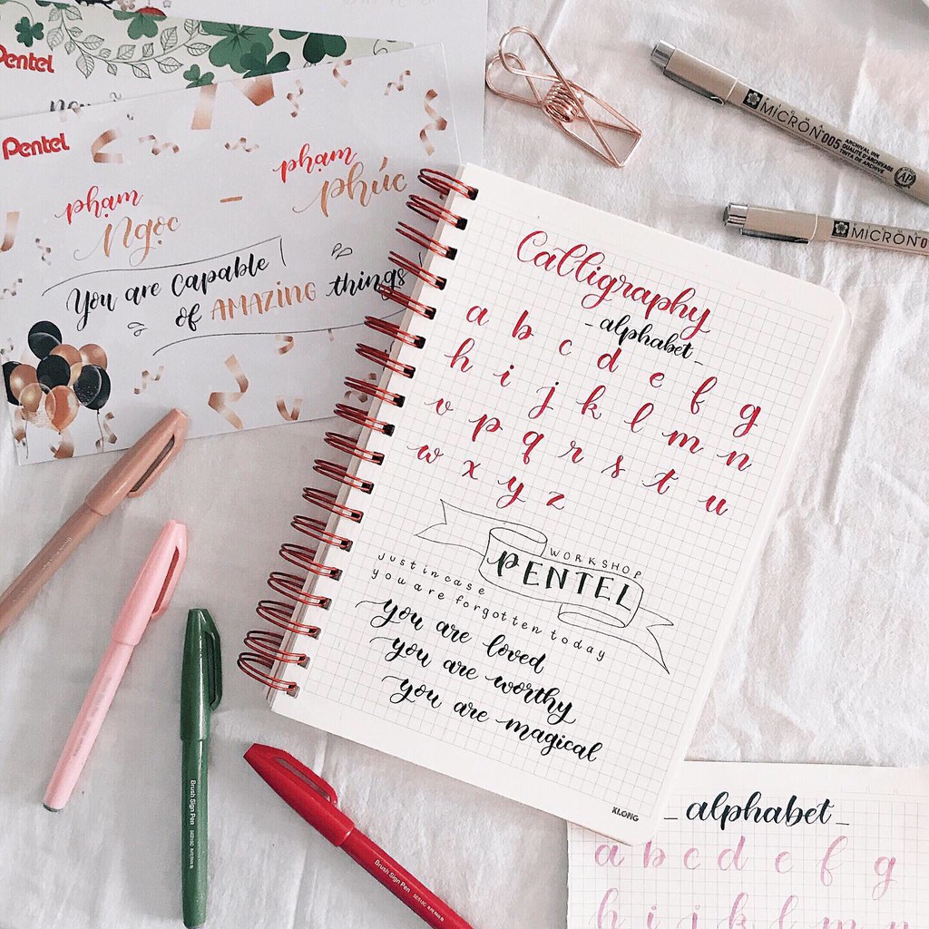 [BỎ TÚI] Cách viết thư pháp bằng bút bi nhanh - gọn - đẹp