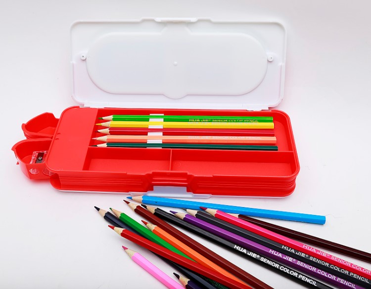 Mẫu hộp bút bằng nhựa cao cấp, tiện dụng