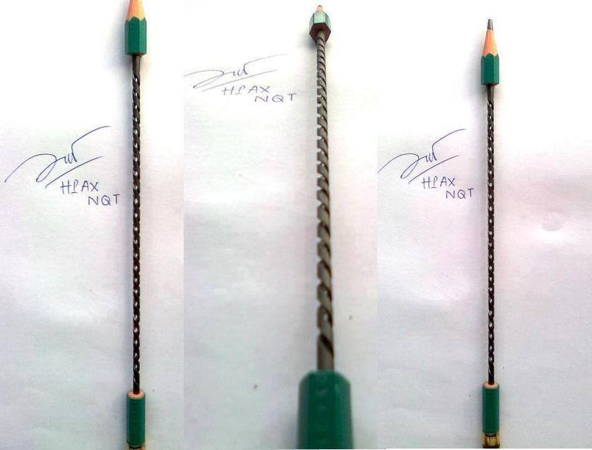 Khắc bút chì xoắn mang đến một sản phẩm độc đáo và ấn tượng